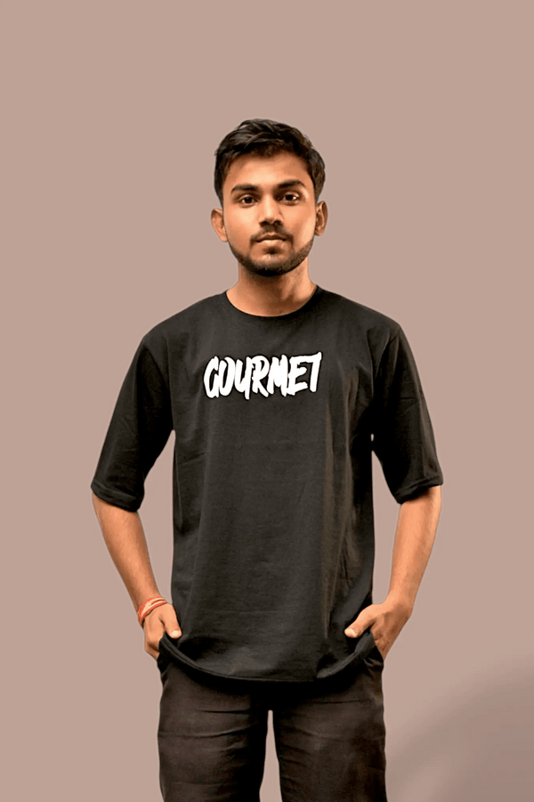 Social Bored Graphic Oversized Tee - Sanjh&Co