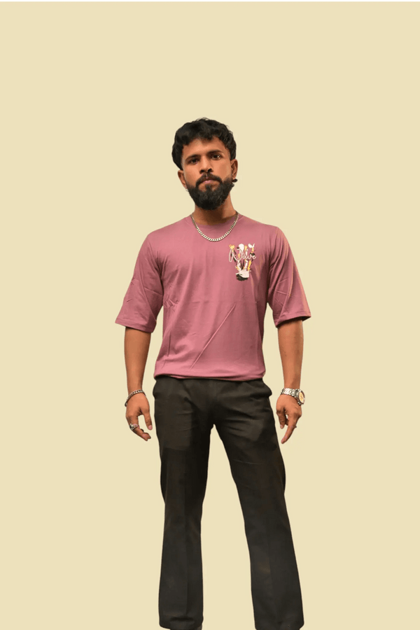 Wave Oversized T-Shirt - Sanjh&Co